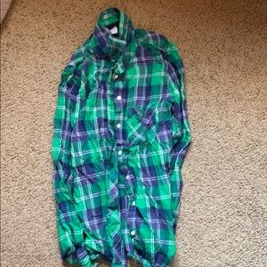 Gap flannel shirt size Large